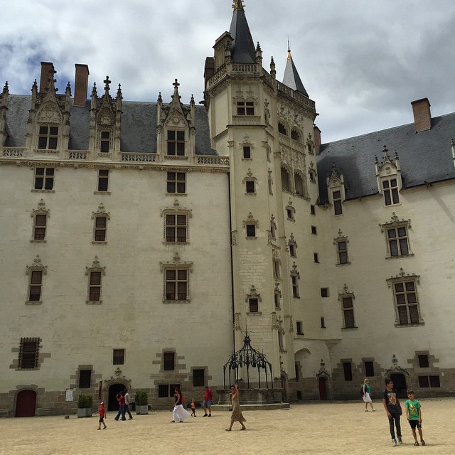Le chateau d'Anne de Bretagne nantes Ciloubidouille