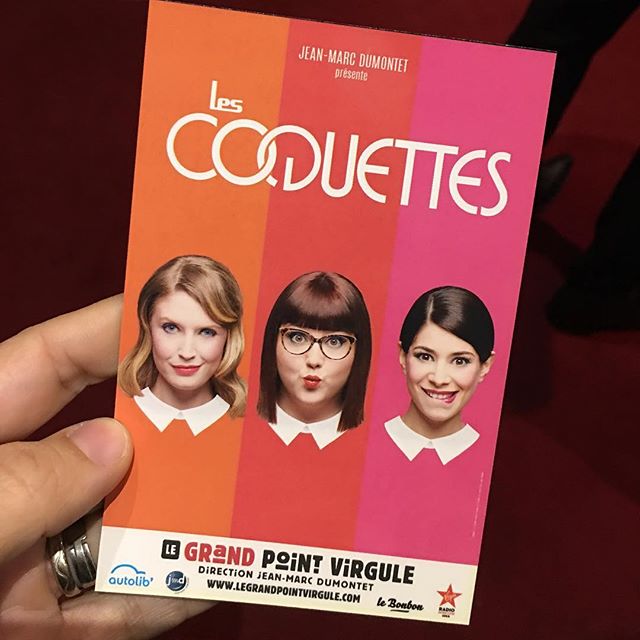 Spectacle sympatoche de ce soir #lescoquettes #grandpointvirgule