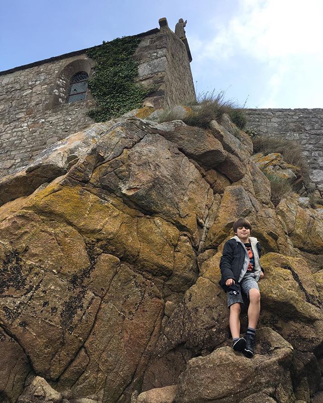 Escaladeur de mon coeur #montsaintmichel #ciloubidouillesorties