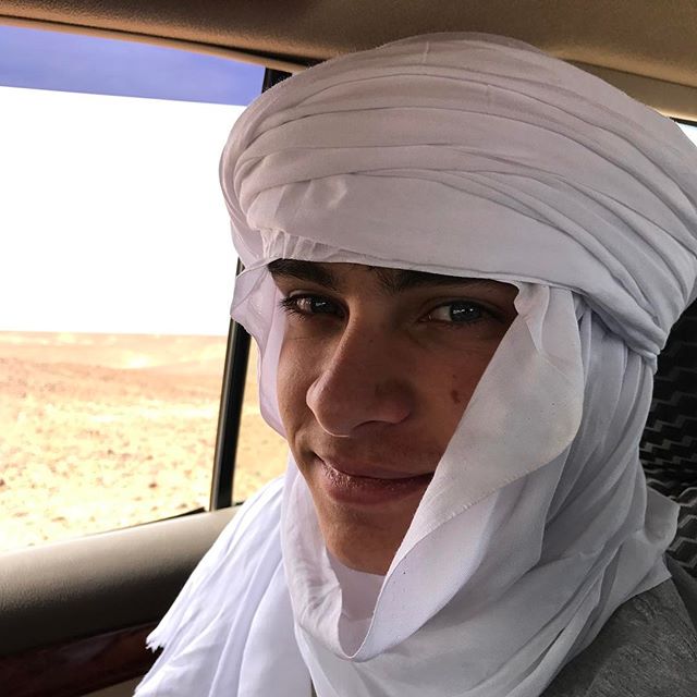 Le plus breton des beaux berbères #erwan #désertmarocain #ciloubidouilleauMaroc