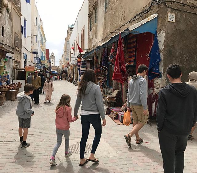 Dans les rues d'Essaouira #ciloubidouilleauMaroc #essaouira