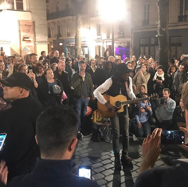 Et le concert s'est poursuivi dehors ! Bref une bien belle soirée