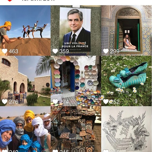Au mois d'avril, vous avez aimé notre séjour au Maroc, les 15 ans de Maëlle, mes 40ans, un peu de politique et un de mes dessins :). Place au mois de mai !