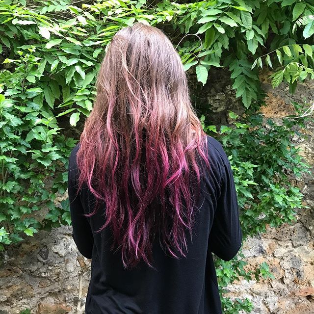 Le dégradé de ma fille :) #coloredlife