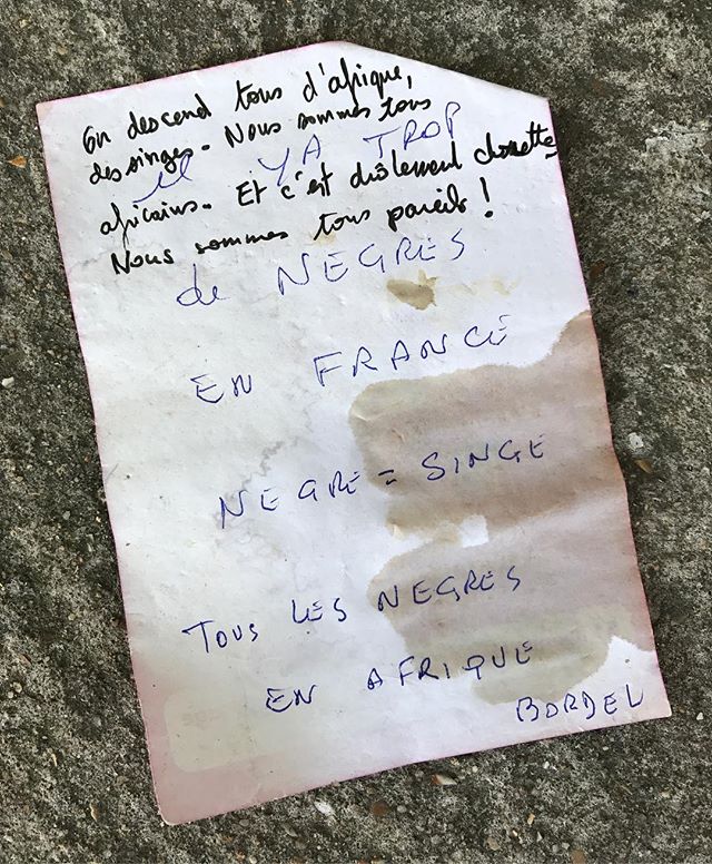 Je poursuis ma conversation avec ce charmant anonyme... ^^ #vivreensemble #touspareils