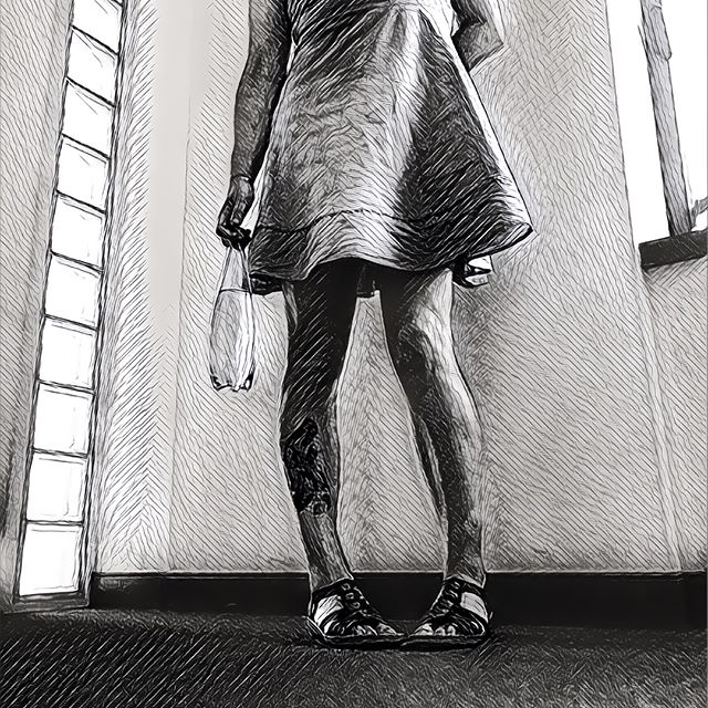 Grosse fan de l'application Prisma pour les filtres un peu créatifs. Ca m'inspire souvent pour mes dessins.