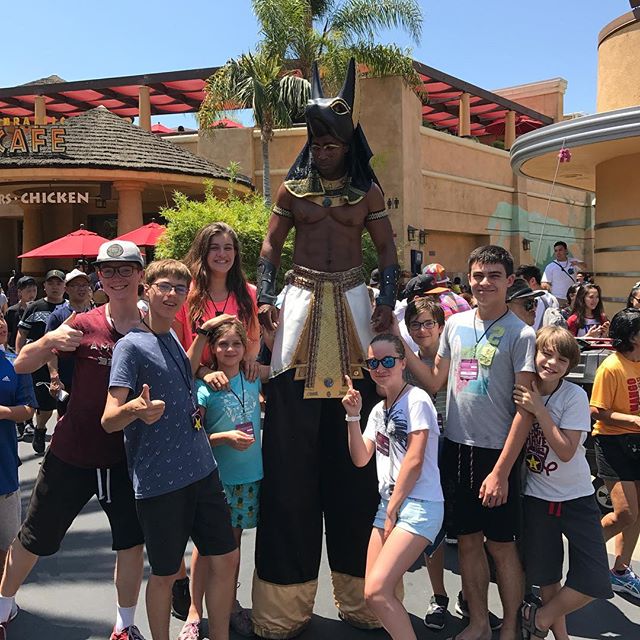 Anubis protège les ados ^^ #ciloubidouilleinUSA #universalstudioshollywood #losangeles