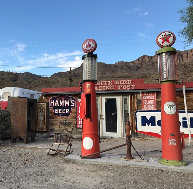 On a braqué le coffre pour se payer des l'essence (et nos vacances... Dieu que ce pays est cher !!) #oatman #ciloubidouilleinUSA