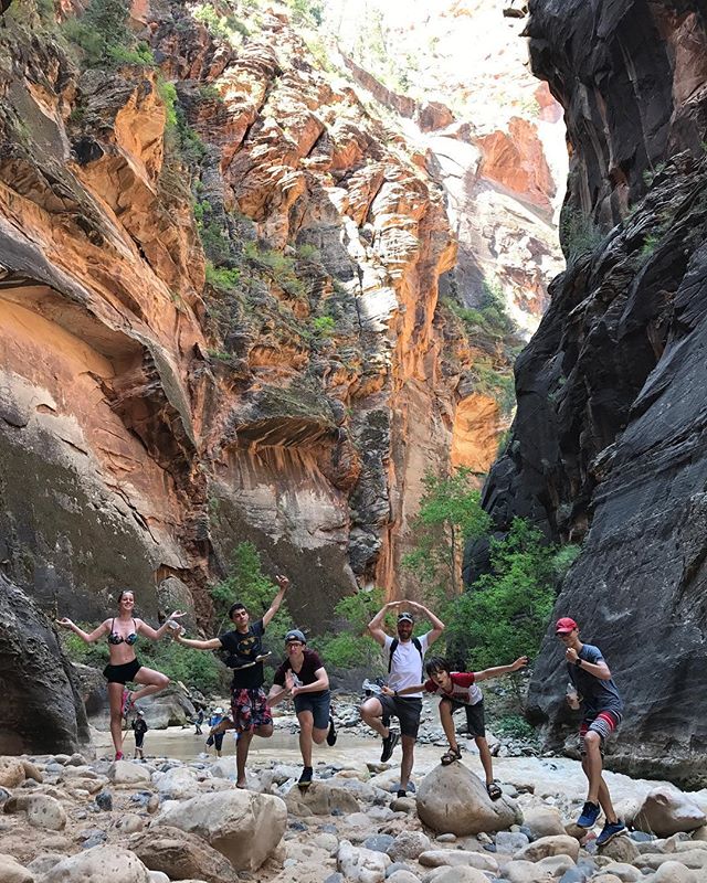 On a tranché, les meilleures photos sont les photos où personne n'est naturel ! #zionpark #zion #ciloubidouilleinUSA