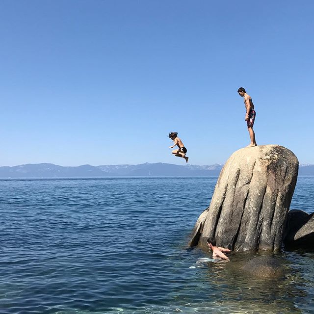 Les frangins copains #myboys #tahoe #laketahoe #ciloubidouilleinUSA
