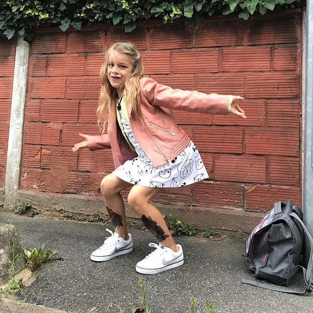Siloë est la seule à rentrer en ce jour. Mais elle est contente pour 4 !