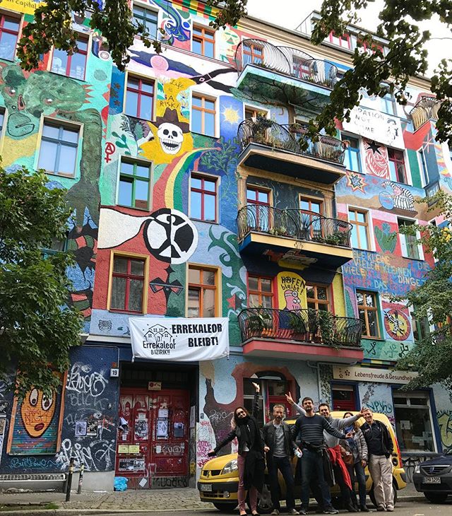 Berlin with my crew #ciloubidouilleinberlin #berlin #friedrichshain