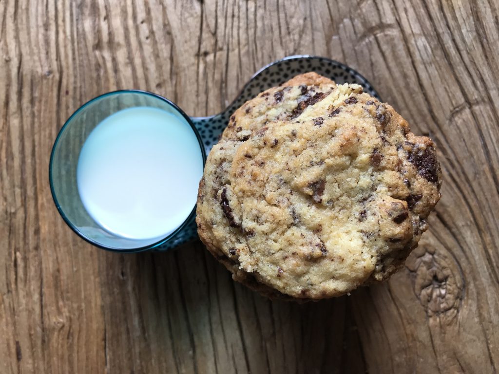 Recette vidéo de cookies au chocolat 1 cookies
