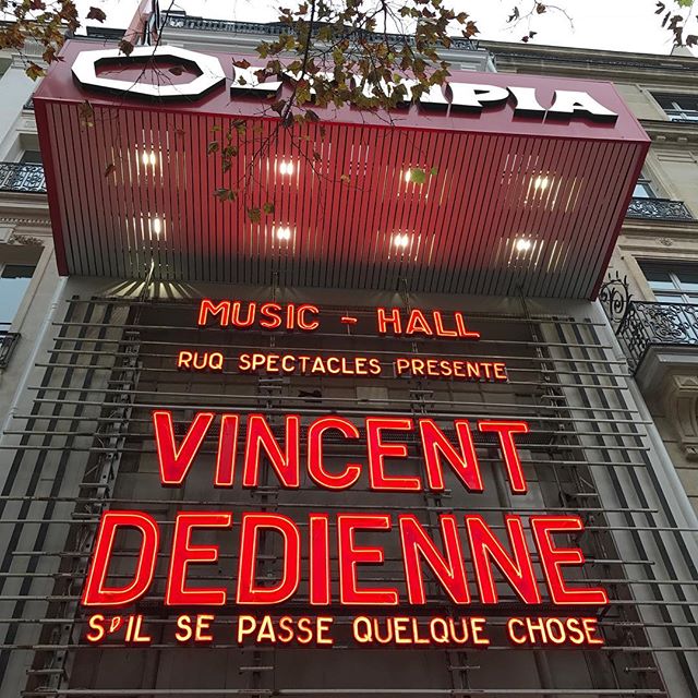 Programme de ce soir #vincentdedienne #olympia #ciloubidouillesorties