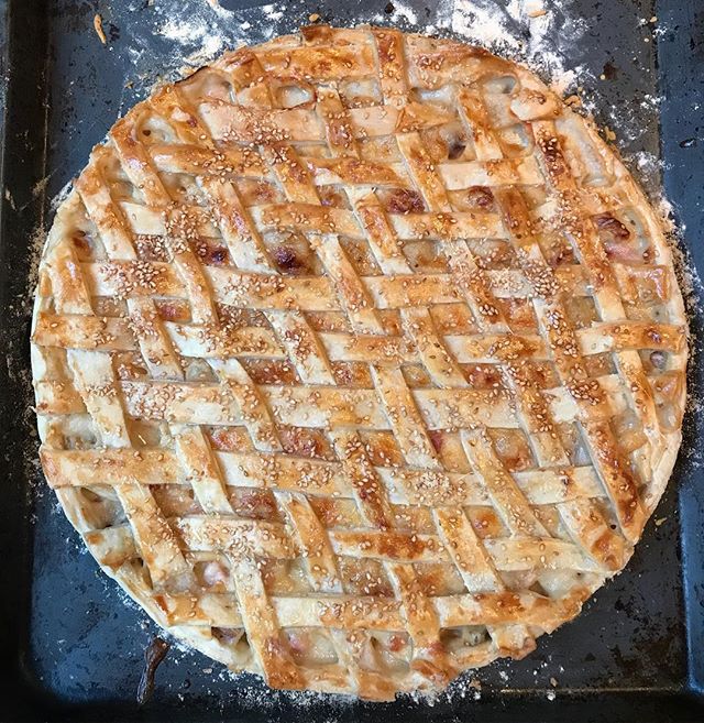 Tarte à l’oignon sin crouton #extradanslordinaire #tartealoignon #somarthastewart