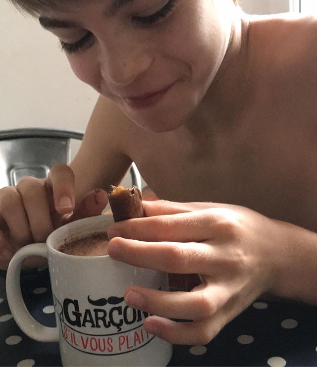 On a tenté la paille Twix, et ça plait beaucoup ! (Cf ma storie instagram) #teamsucre