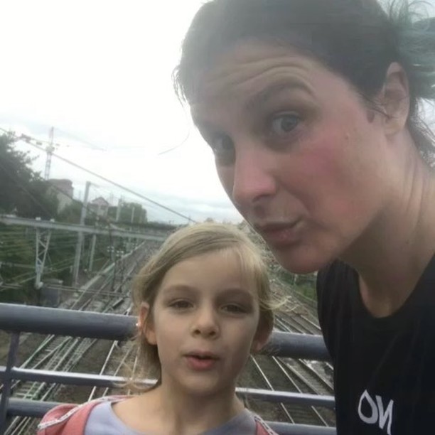 1h30 de footing plus loin (avec une Siloë en vélo), le délire est total ^^ #macfly #doc #emmettbrown