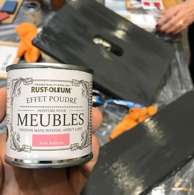 atelier peinture Rustoleum