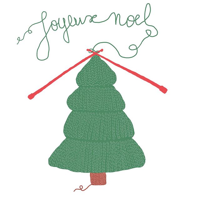 illustration pour carte de voeux noel