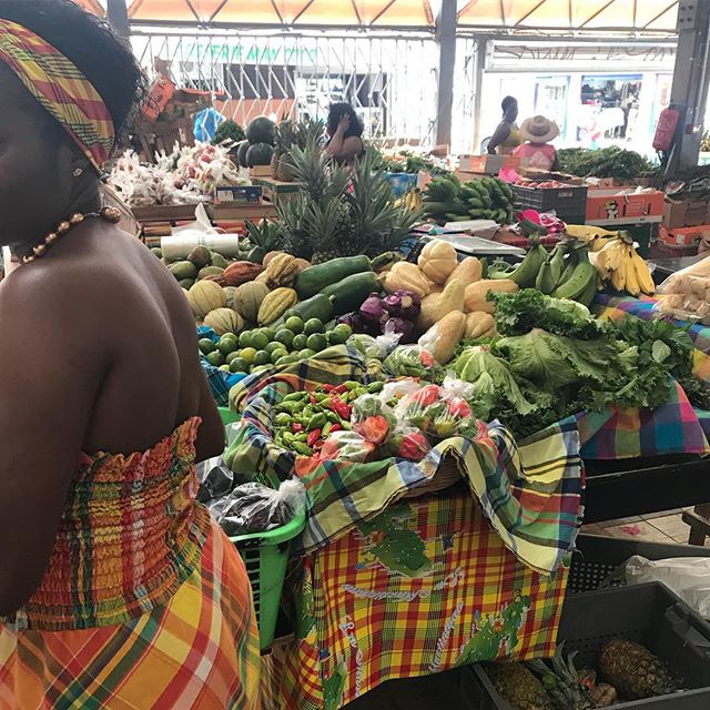 Marché de Fort de France #martinique #cilouenmartinique