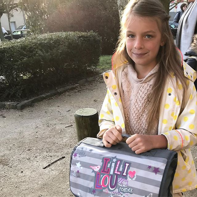 Jour de rentrée pour Siloë... un mélange d’émotions mais dans l’ensemble, ça va :).