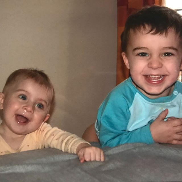 Mes deux grands quand ils étaient petits...