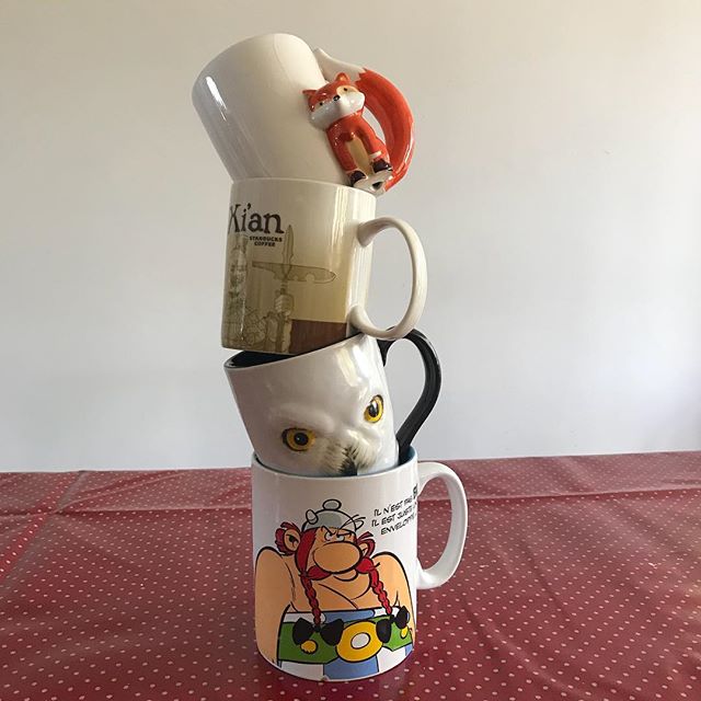 Team tasses de thé géantes : mon amour pour le grand mug d'Obélix 1 4 grandes tasses de thé