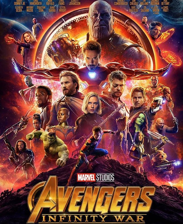Je suis allée voir le dernier Avengers et sans surprise, ça m’a bien plu. J’ai aimé revoir tous ces héros connus et familiers, j’ai aimé le sérieux (relatif) de cet opus, j’ai aimé la fin, j’ai aimé le méchant. Je n’ai rien pigé au bonus. Je ne suis pas critique de ciné hein, surtout que je me classe dans une catégorie bon public pour ce genre de film, mais oui, j’ai passé un chouette moment ! #avengersinfinitywar #avengers #infinitywar #ciloubidouillesorties