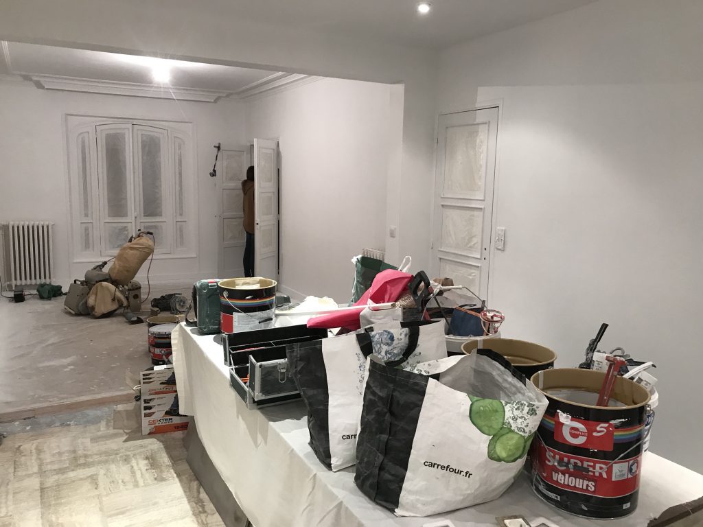 Aménagement de la Cuisine : les travaux #1 6 peinture cuisine