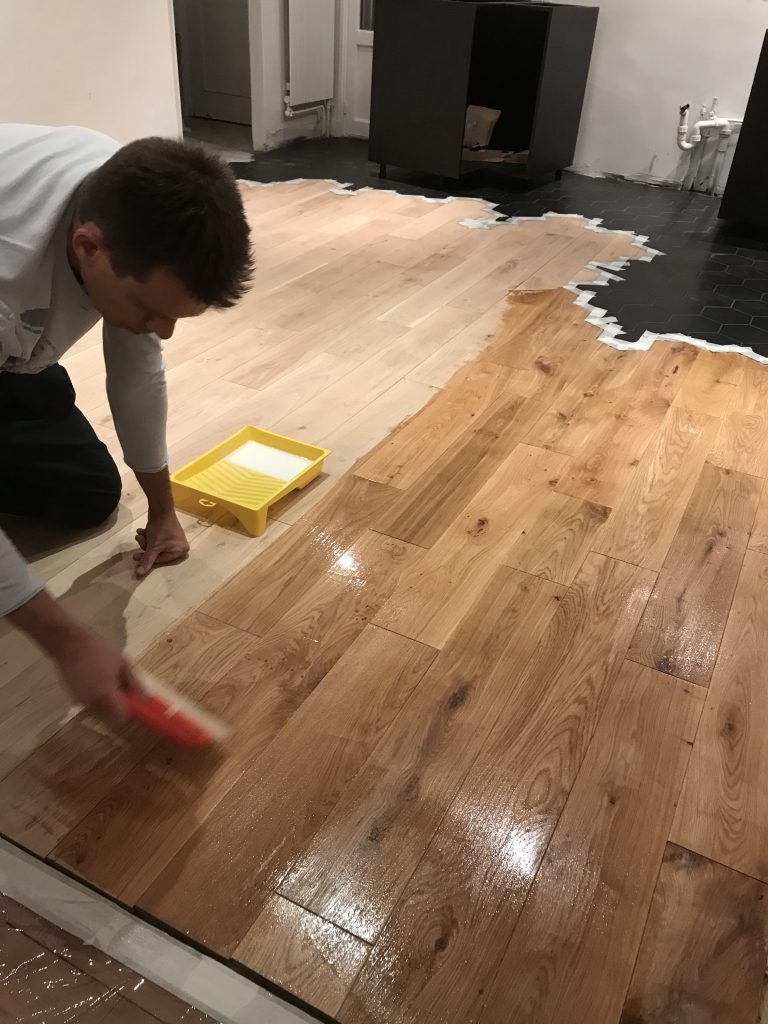 Aménagement de la Cuisine : les travaux #1 26 vitrification