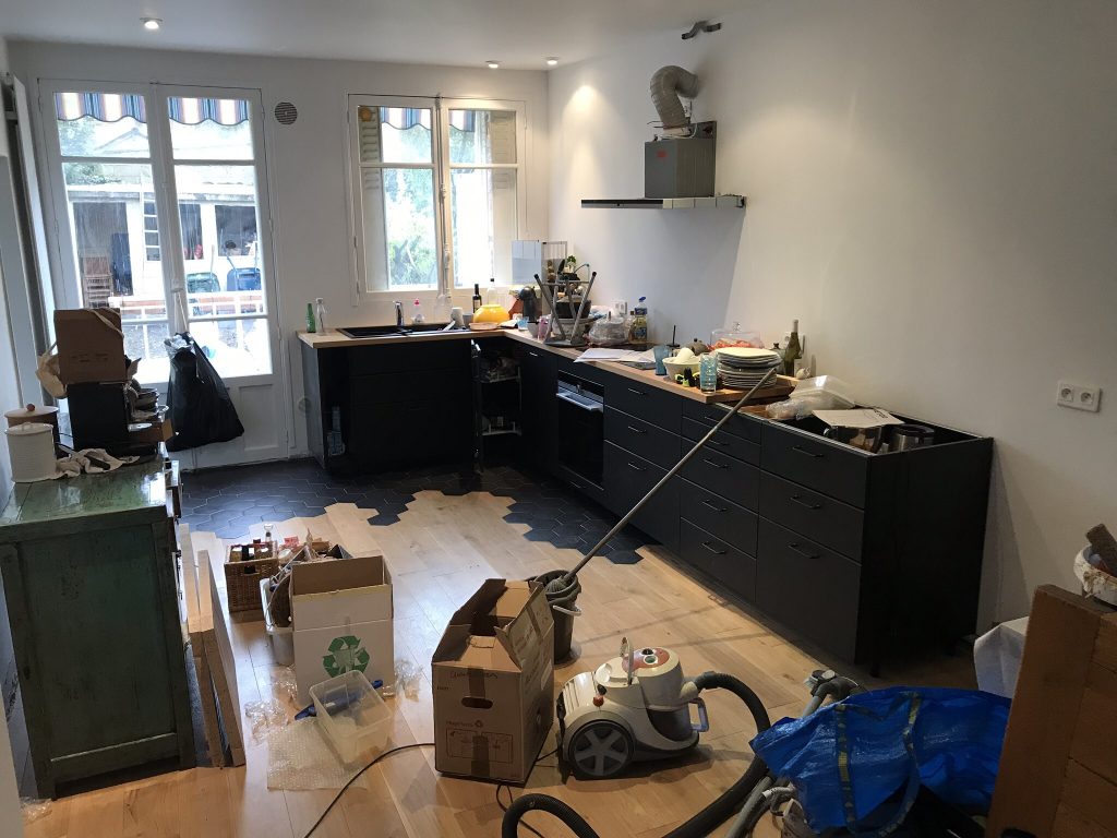 Installation de la cuisine : le montage #2 2 montage meuble cuisine ikea