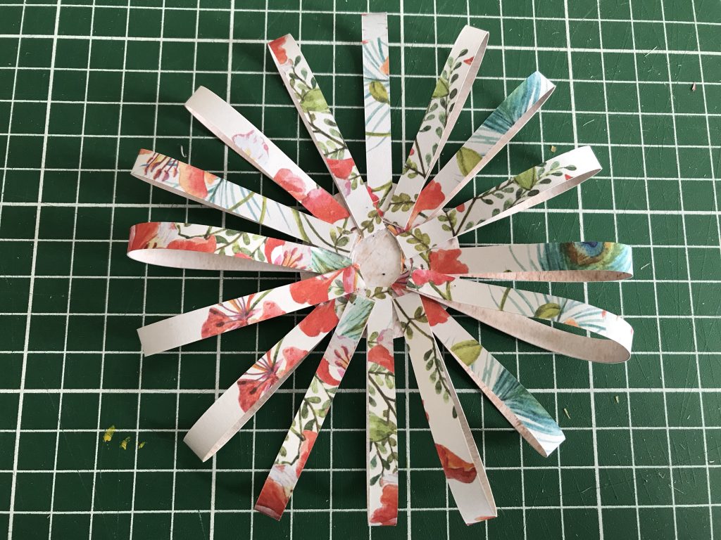 marguerite en papier