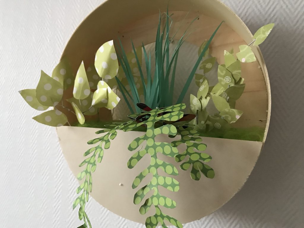 plantes en papier diy
