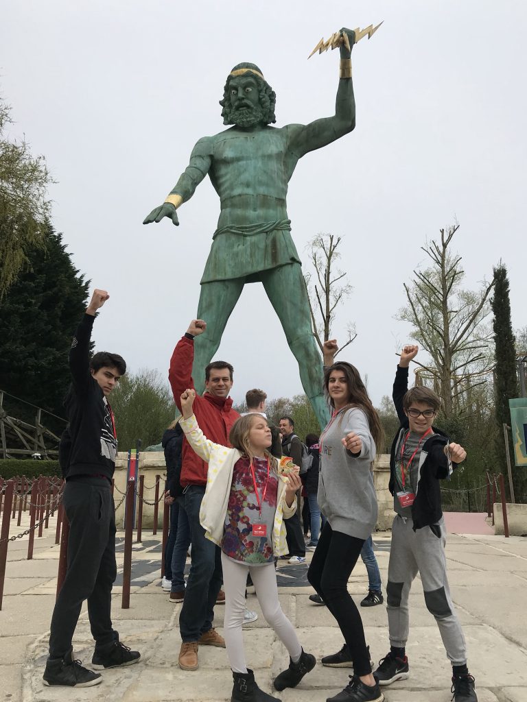 Le Parc Astérix en famille 12 Tonnerre de Zeus
