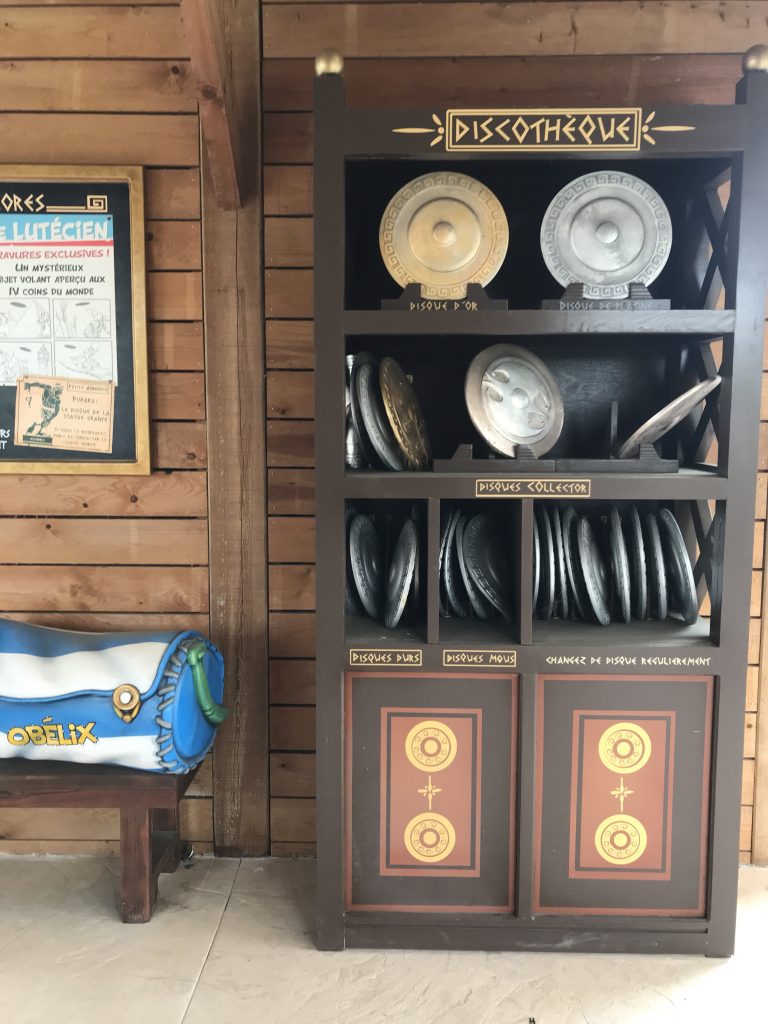 Le Parc Astérix en famille 14 Salle de sport d'Obelix