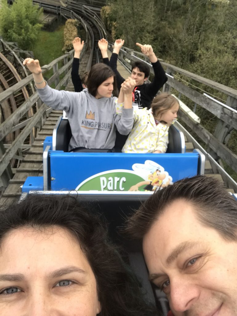 Le Parc Astérix en famille 10 Pégase express Astérix