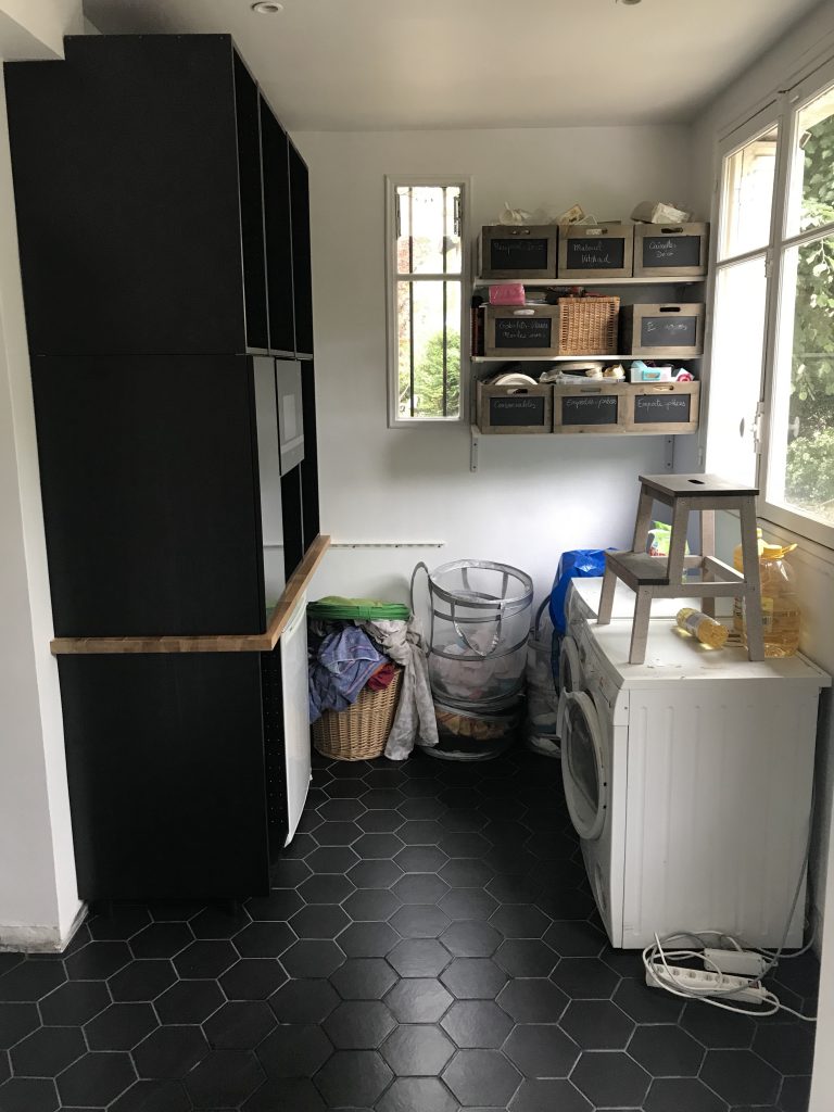 Arrière-cuisine - première étape