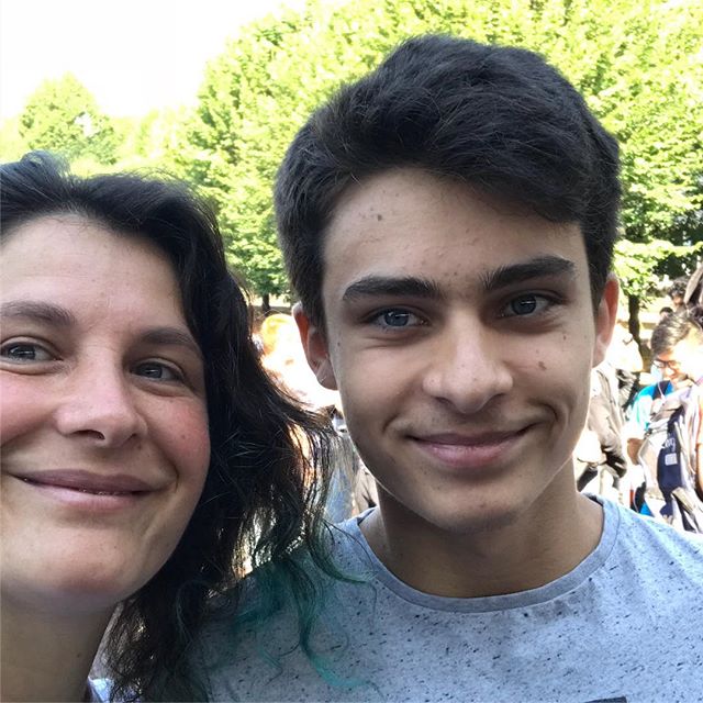 La Folle du Vélo : Il a eu Son Bac ! 1 joie du bac