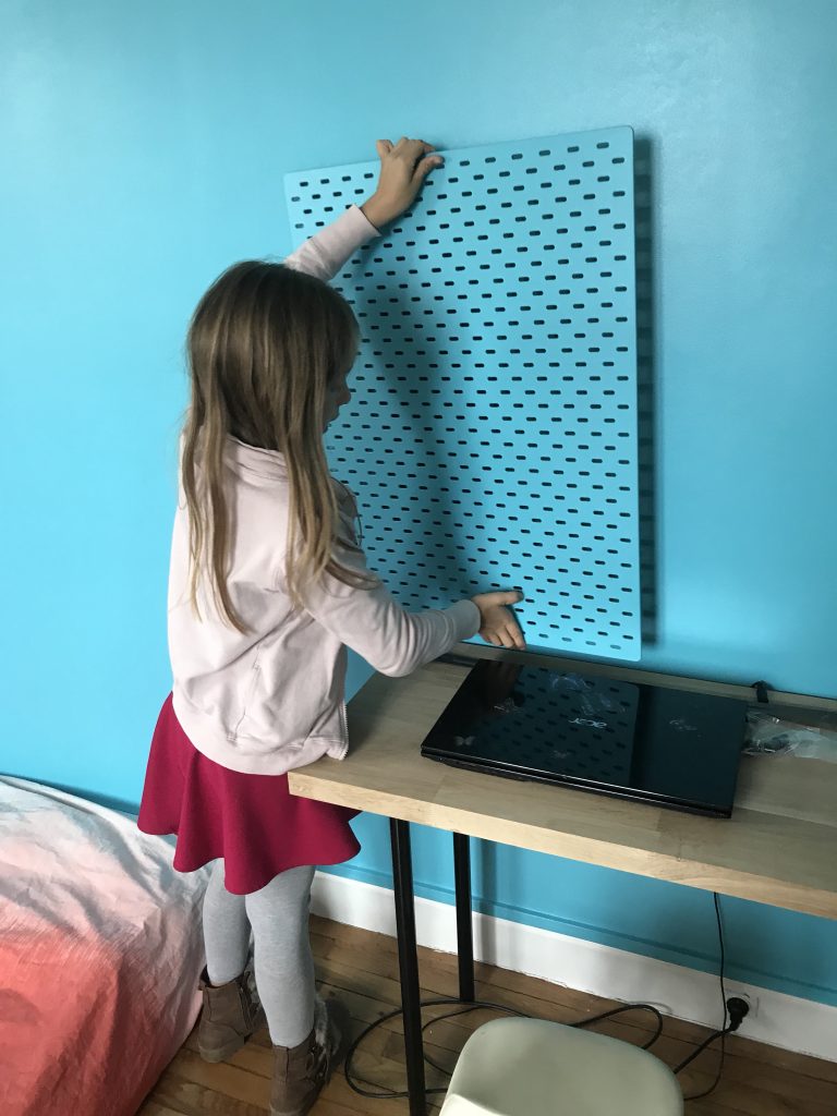 Chambre d'enfant créatif - bureau