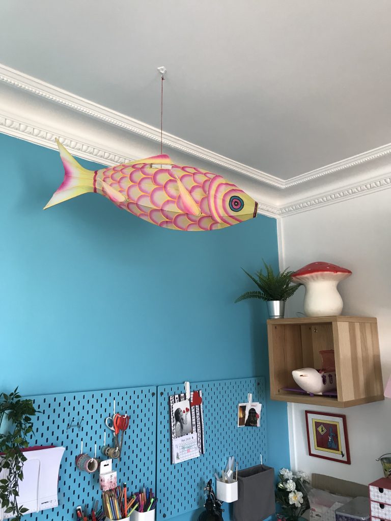 Chambre d'enfant créatif - poisson petit pan