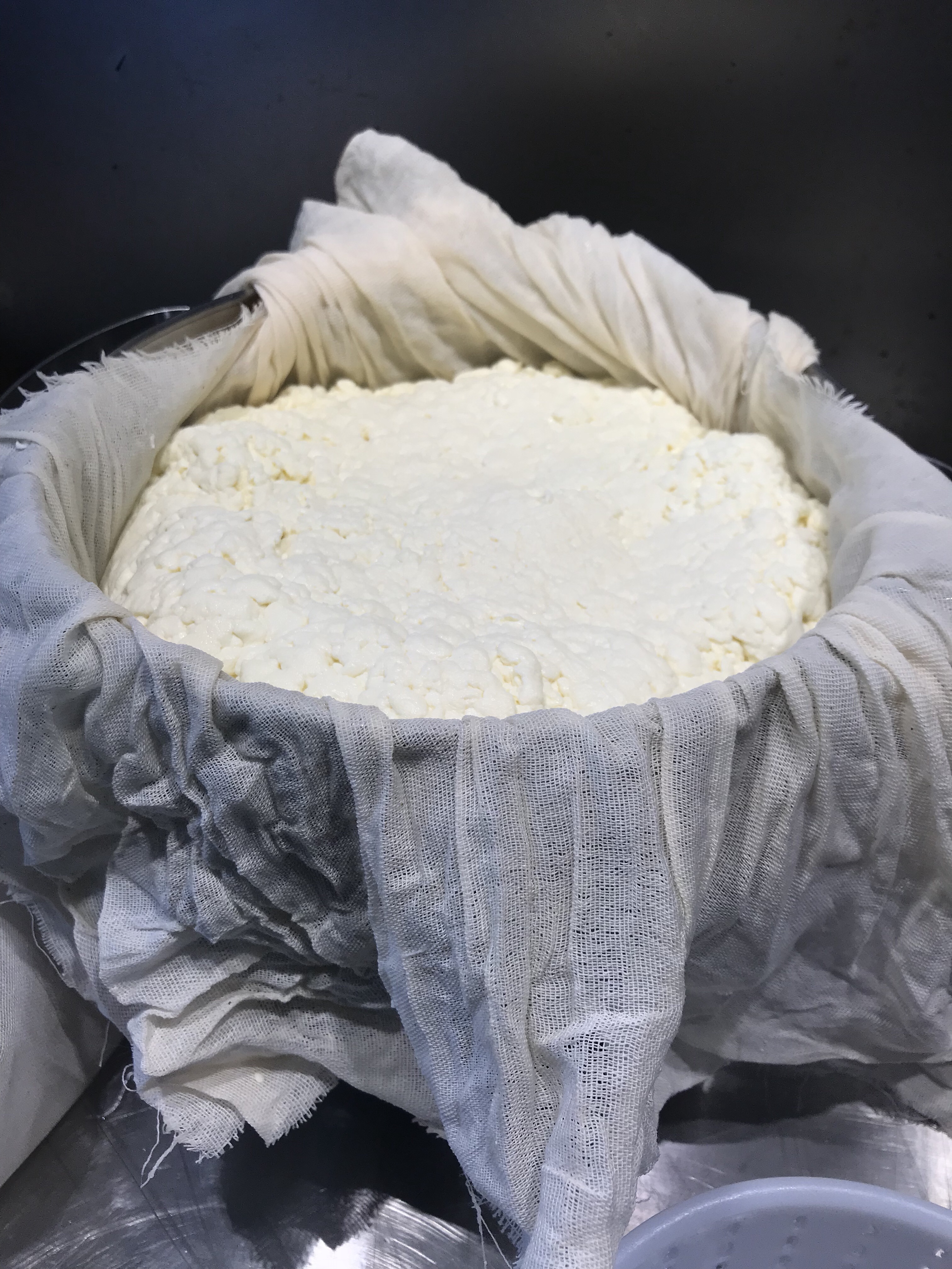 faire son fromage - Mise en étamine