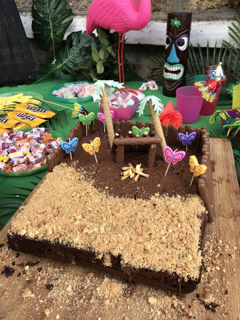 anniversaire koh lanta gateau