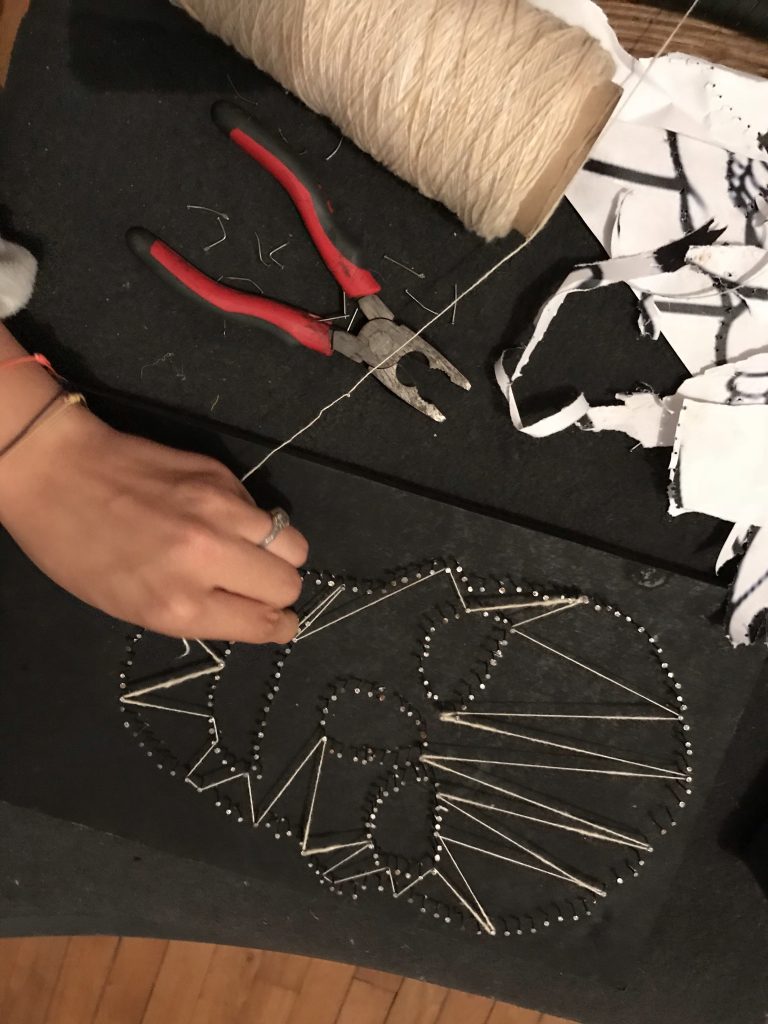 halloween string art