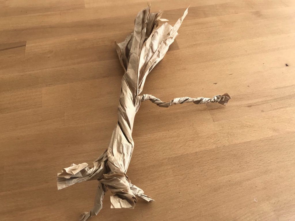 arbre en papier d'halloween - branche