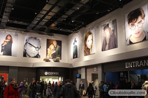 halle d'entrée des studios Harry Potter