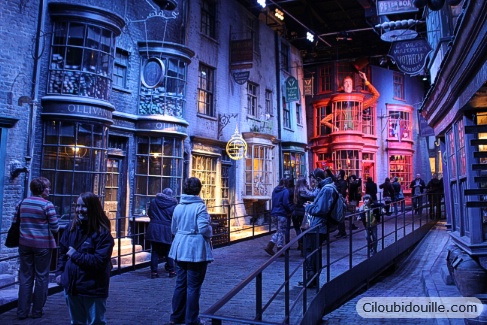 chemin de traverse studios harry potter