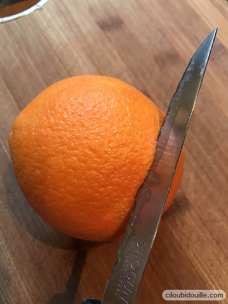 orange bougie