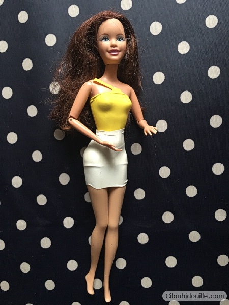 habit de barbie pas cher