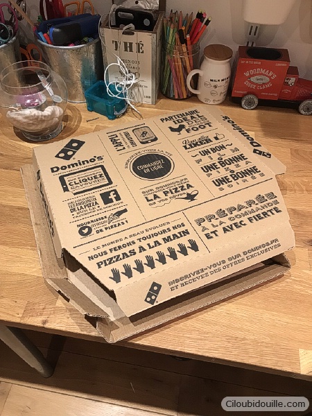 boite de pizza