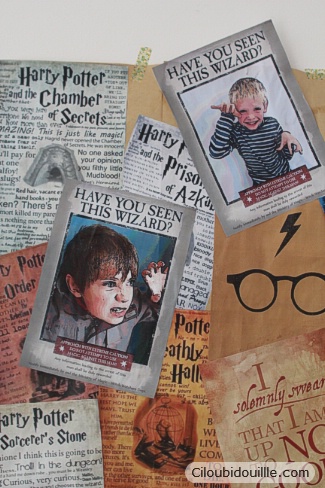 anniversaire Harry Potter maison